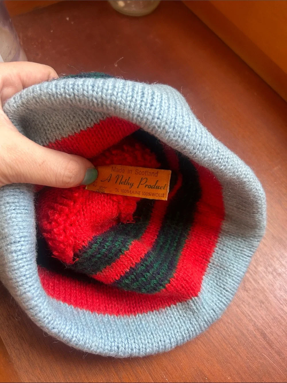 Made in Scotland little boys one size hat